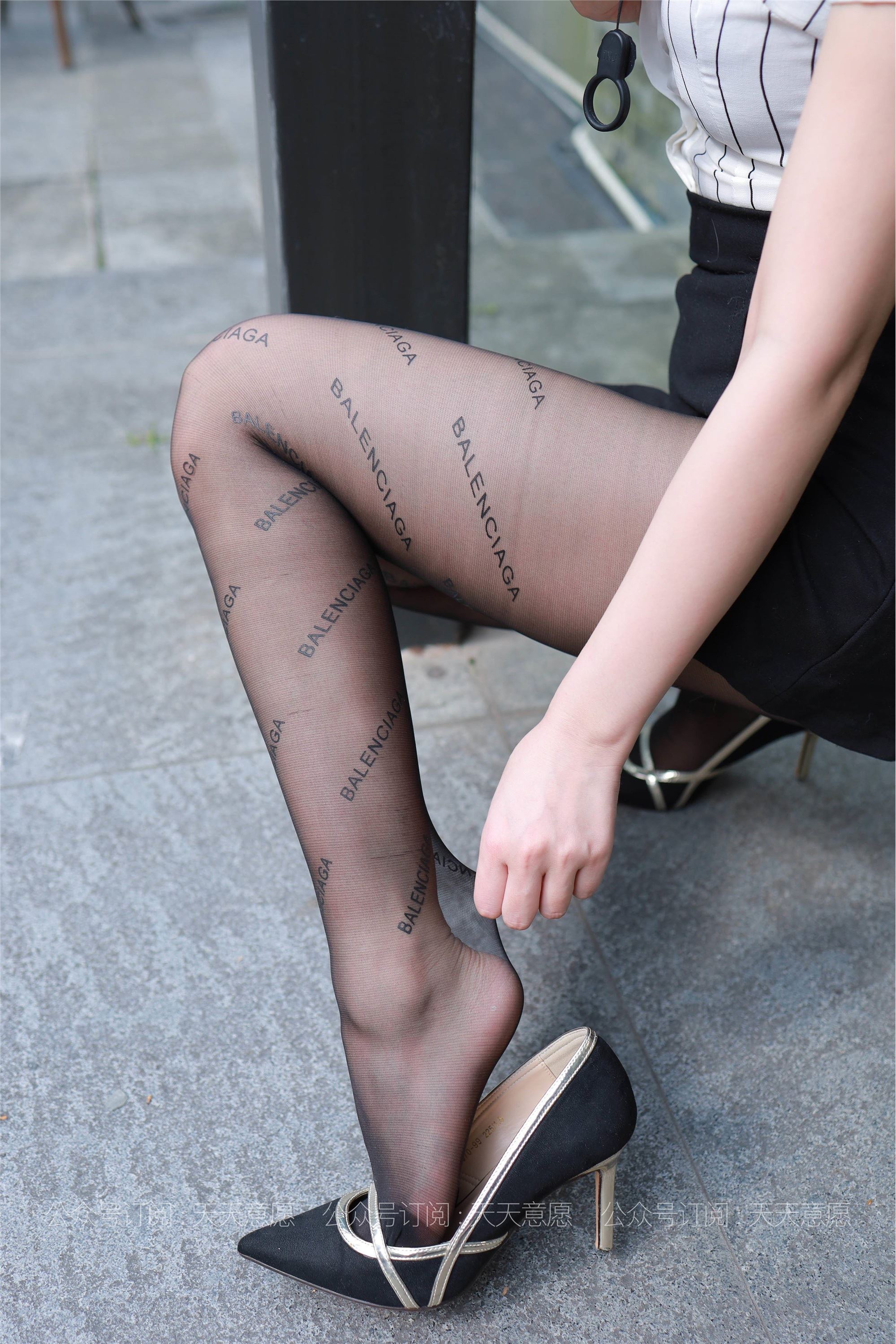 IESS异思趣向  2021.06.18 丝享家836：秋秋《字母黑丝》